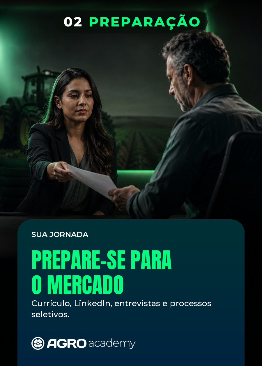Preparação: prepare-se para o mercado com currículo, LinkedIn, entrevistas e processos seletivos